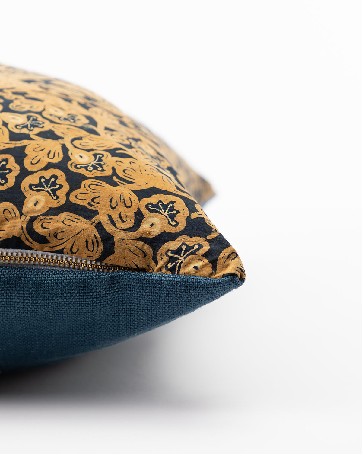 Vintage Gold Patterned Pillow Cover No. 4