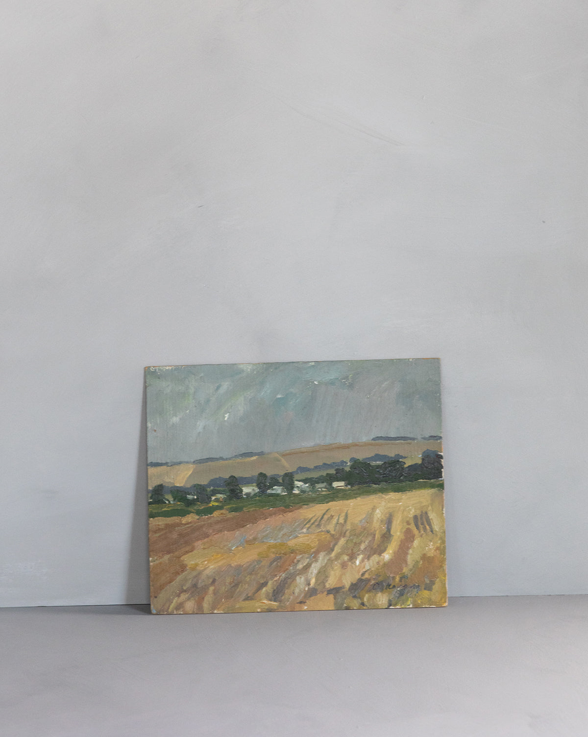 Vintage Rolling Hills Painting