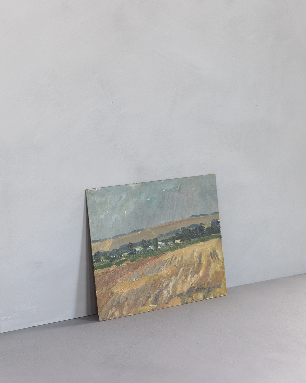 Vintage Rolling Hills Painting