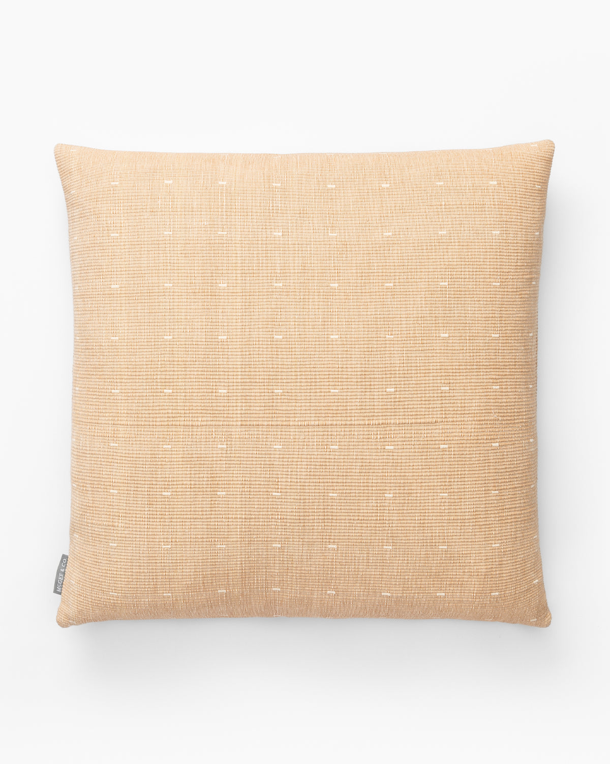 Vintage Khaki & White Pillow Cover