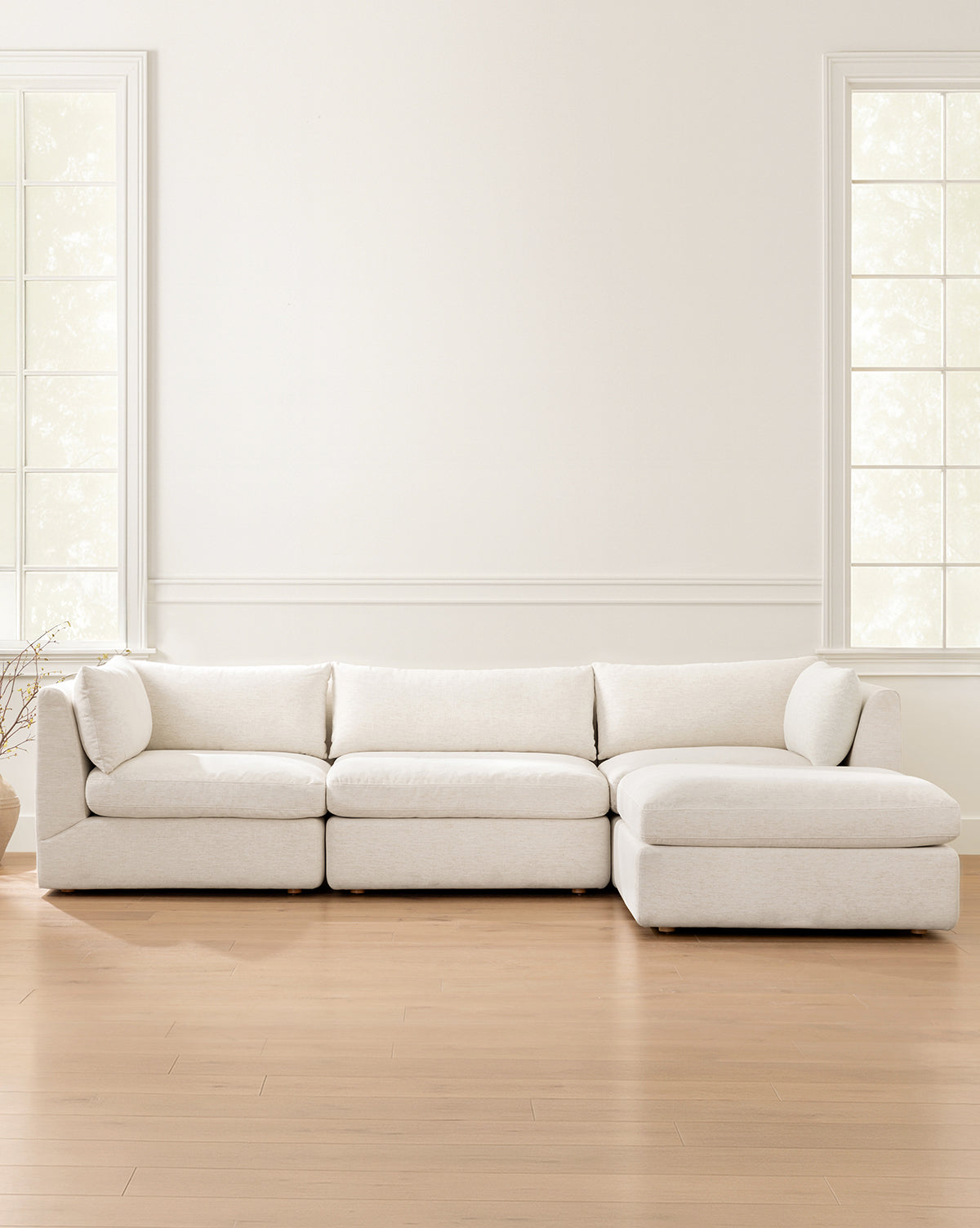 Vivienne Modular Sofa with Ottoman