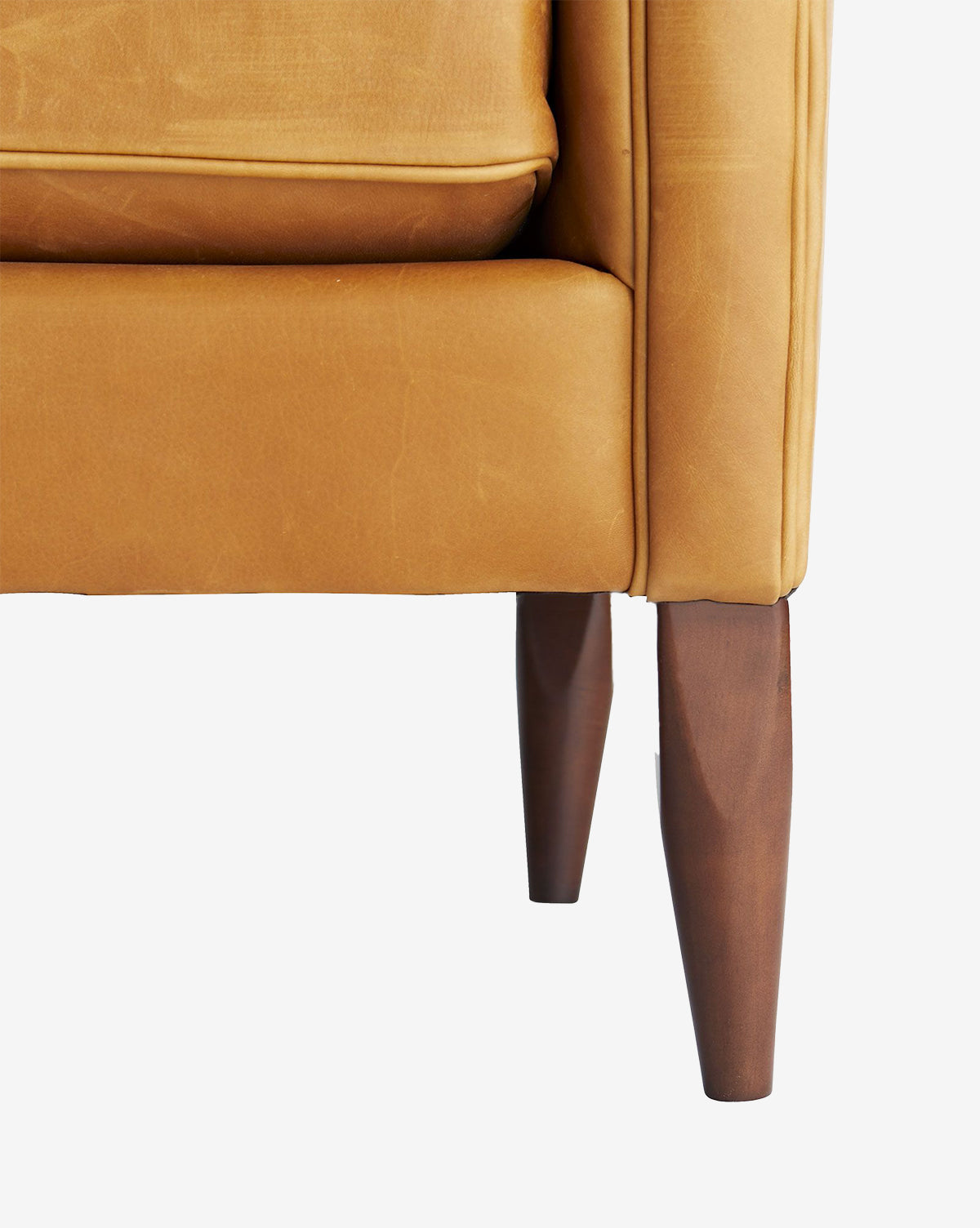 Warner Leather Sofa 80.5"