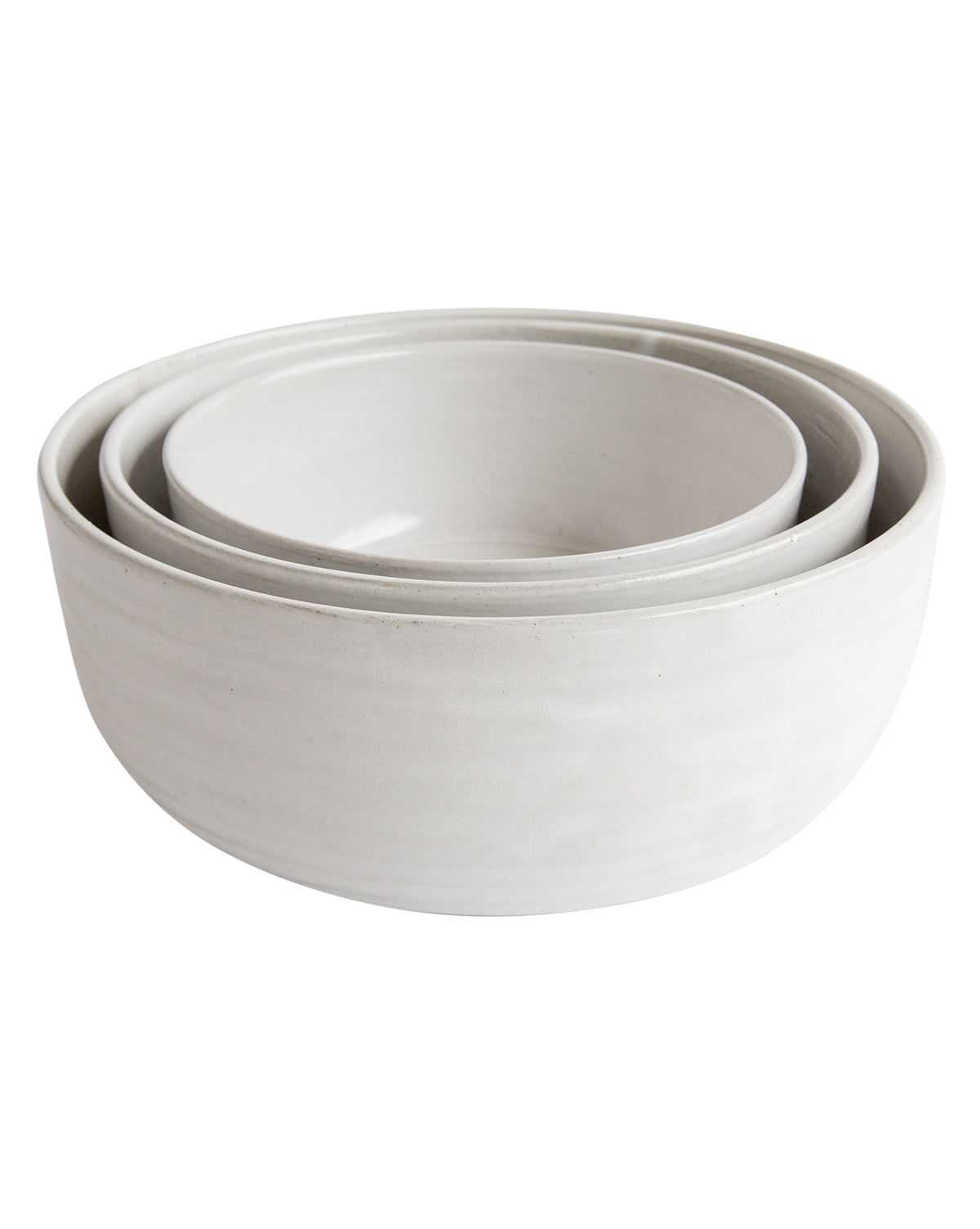 White Serving Bowls