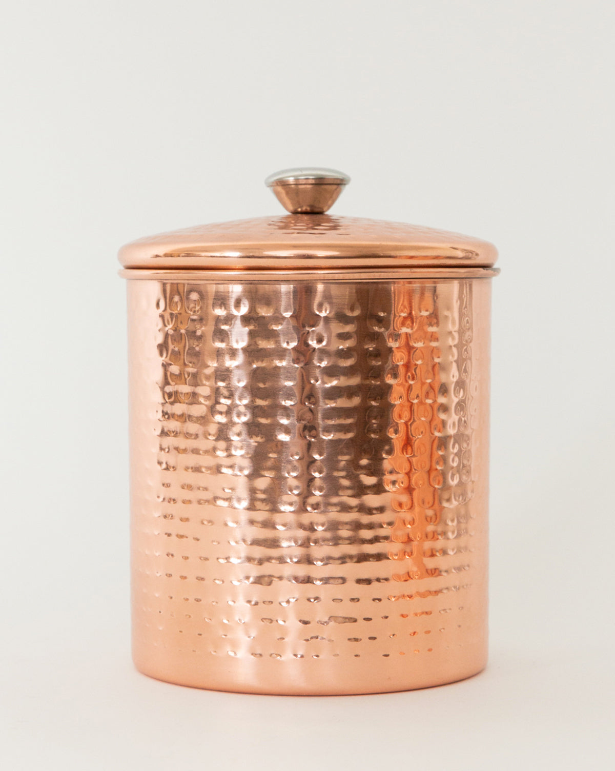 Hammered Copper Canisters