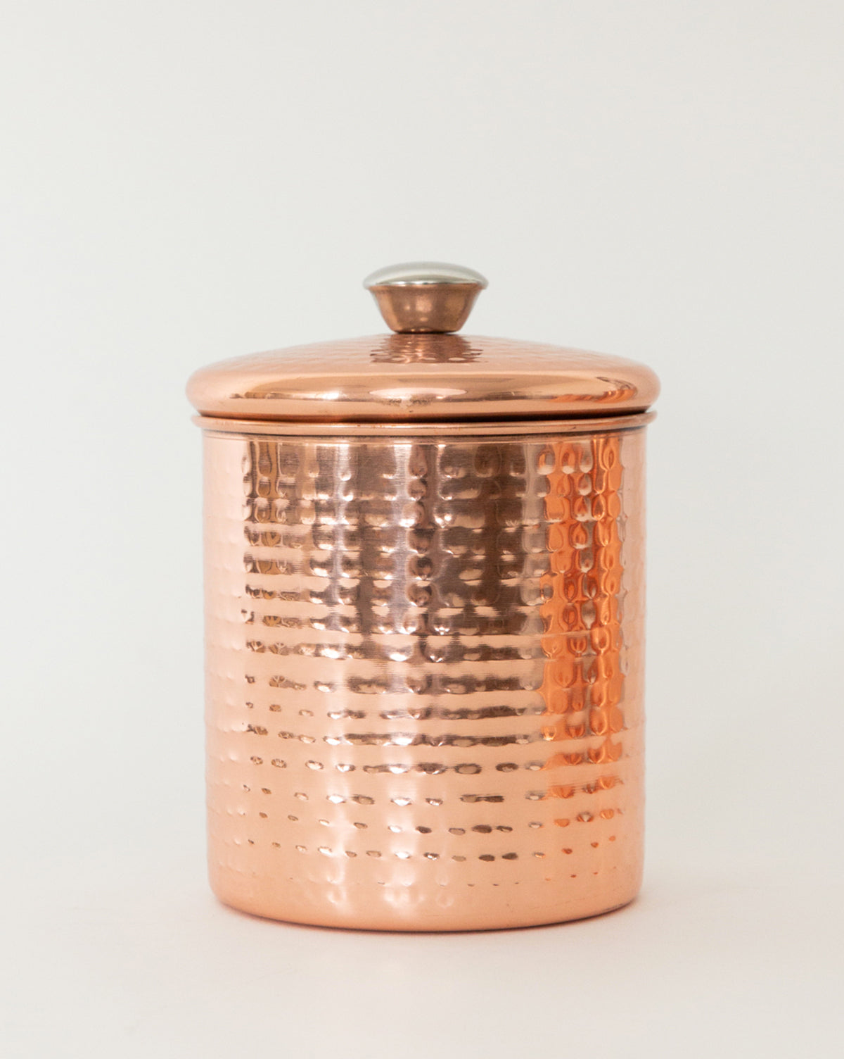 Hammered Copper Canisters