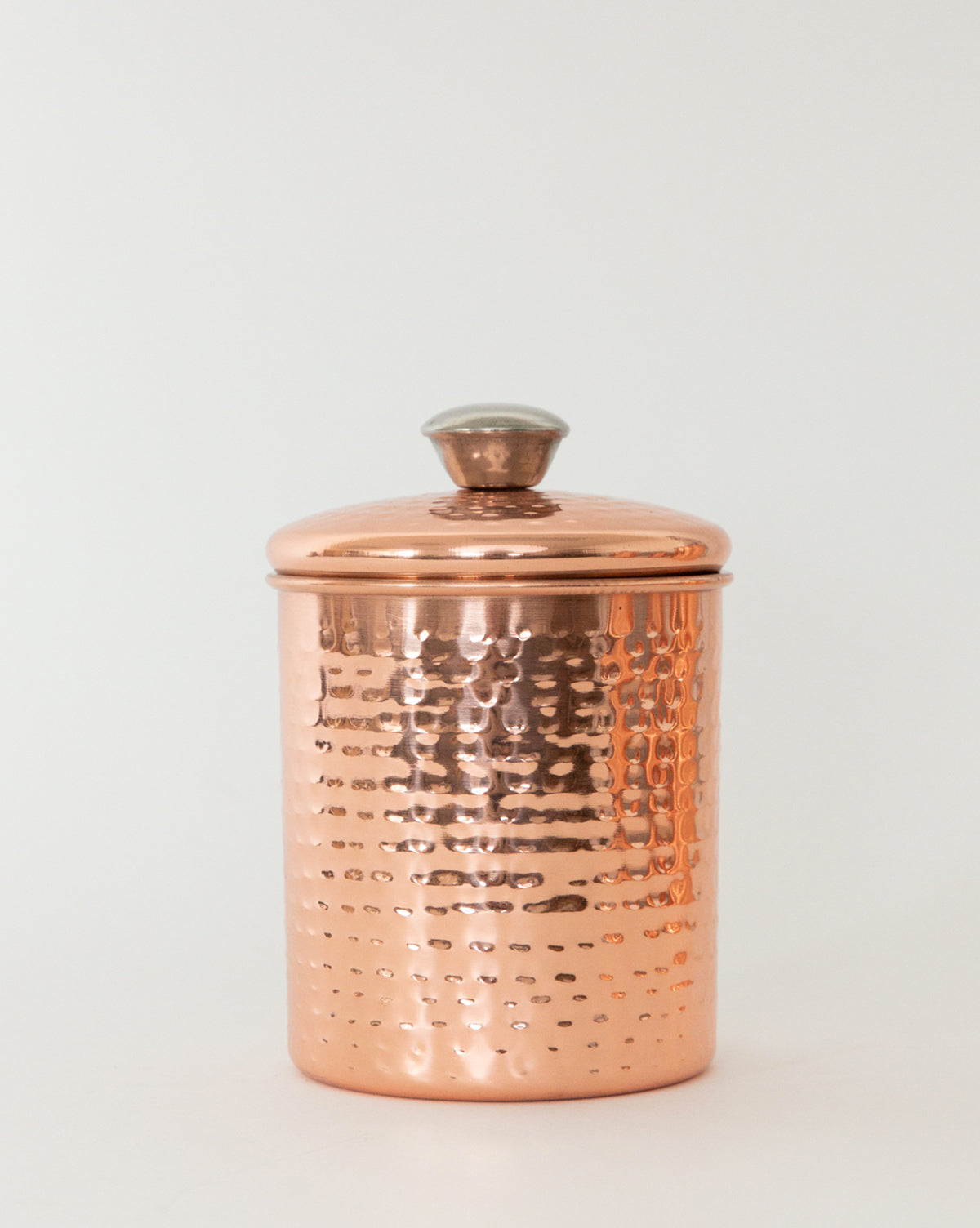 Hammered Copper Canisters