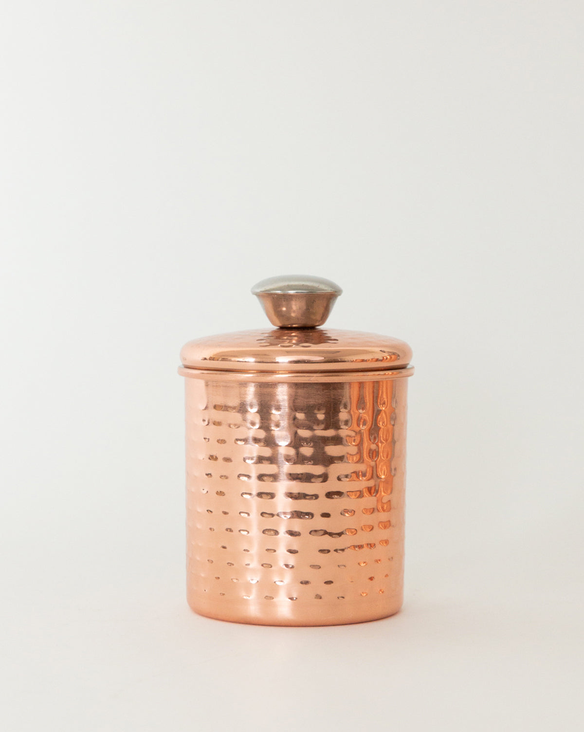 Hammered Copper Canisters