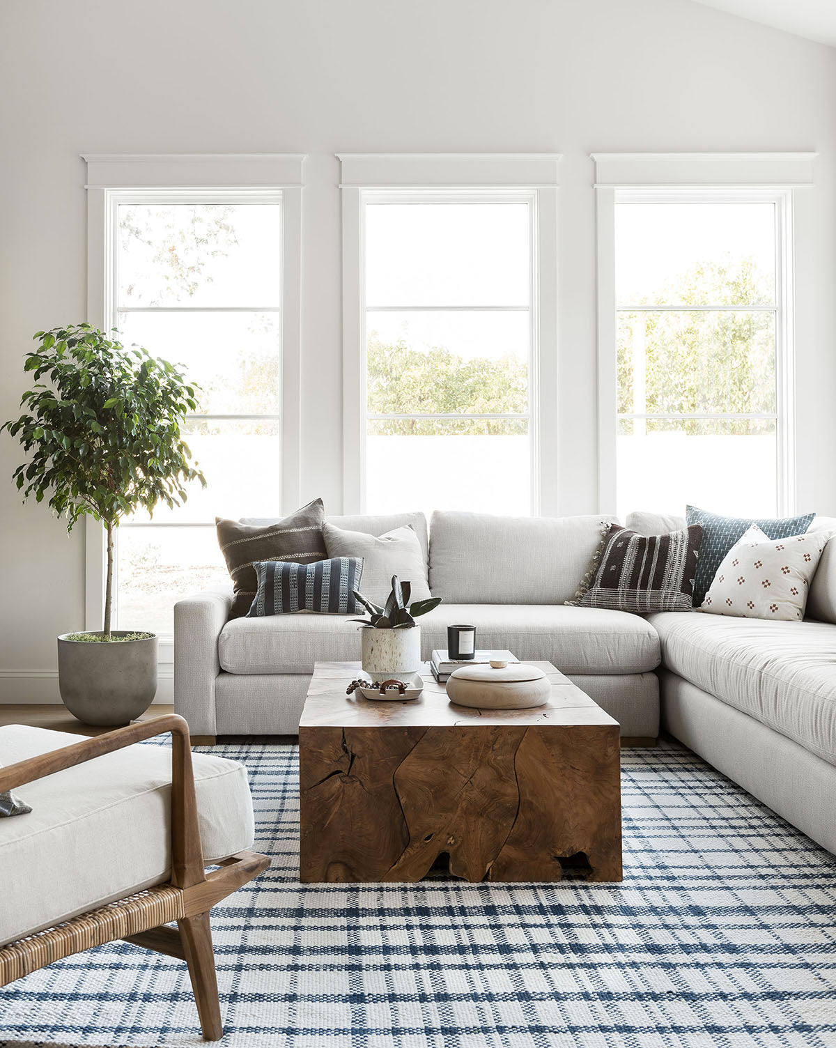 Livorno Handwoven Wool Flatweave Rug