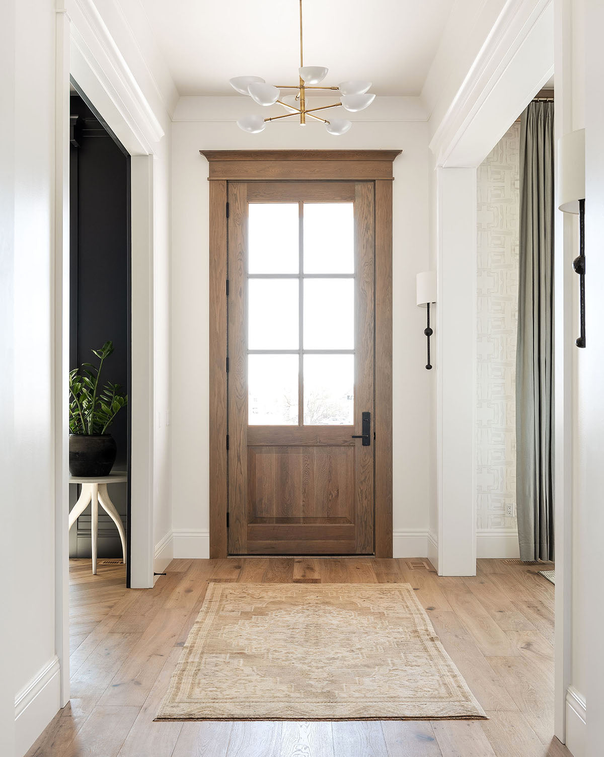 Graphic Large Two-Tier Chandelier