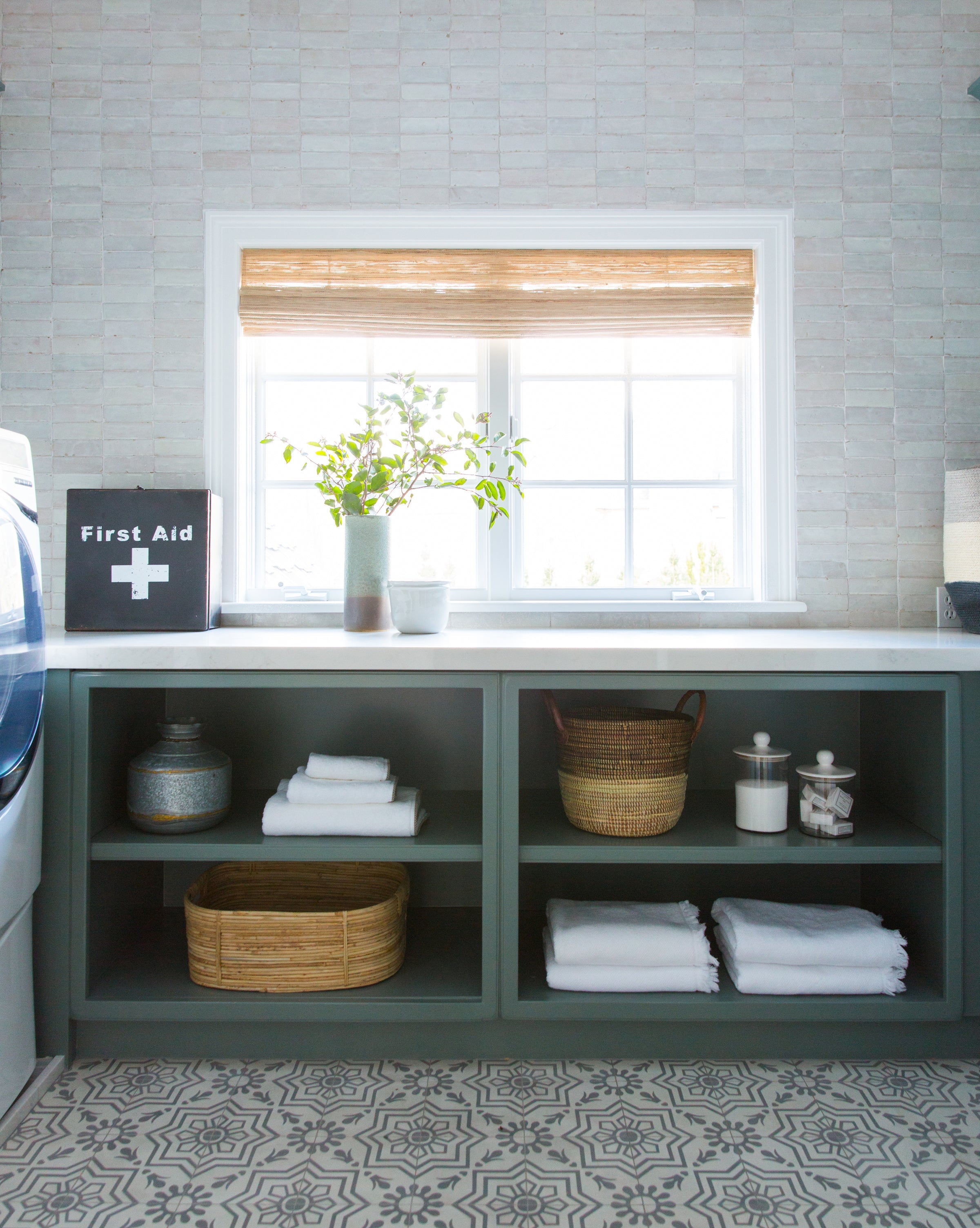 Cane Rattan Rectangle Baskets