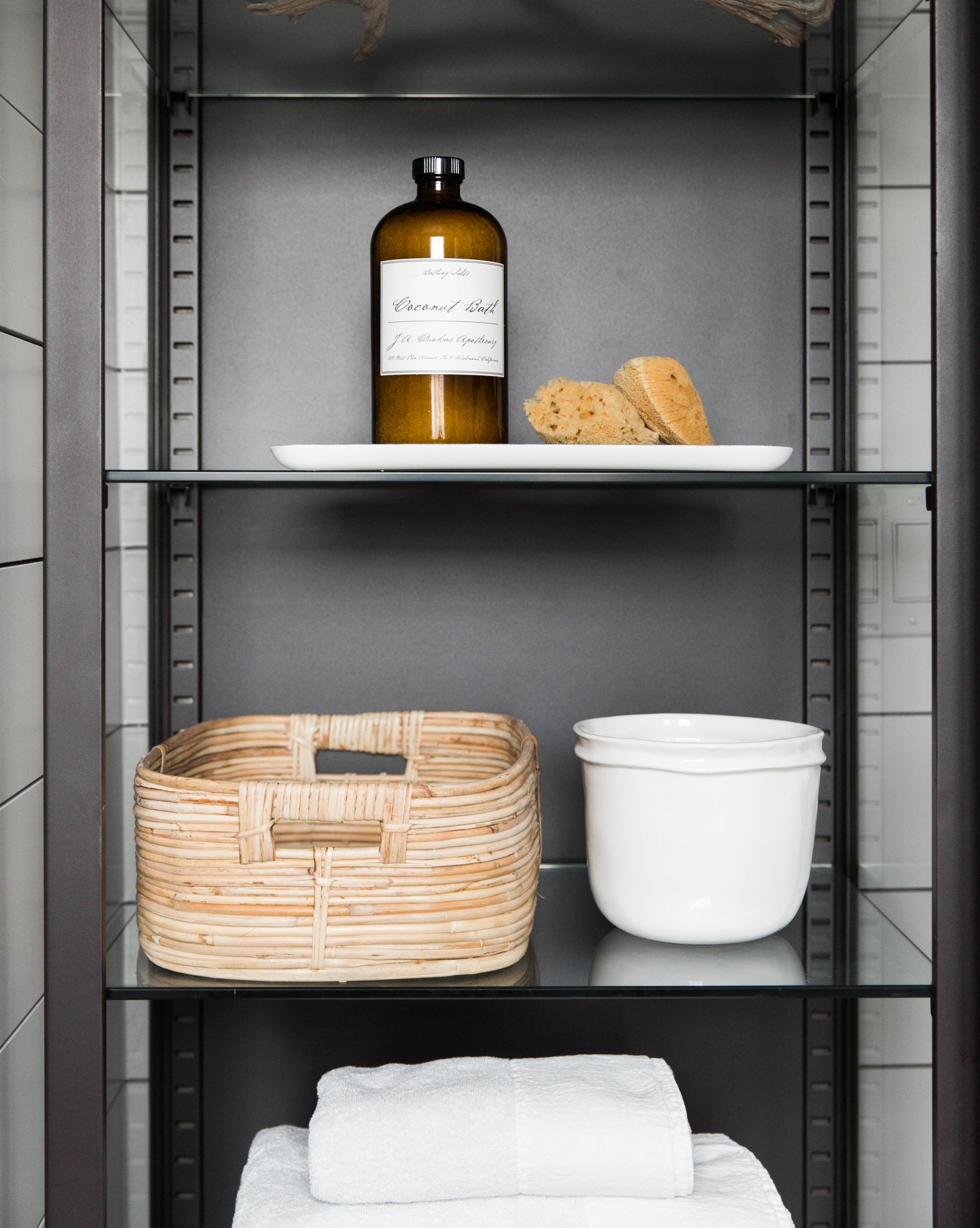 Cane Rattan Rectangle Baskets