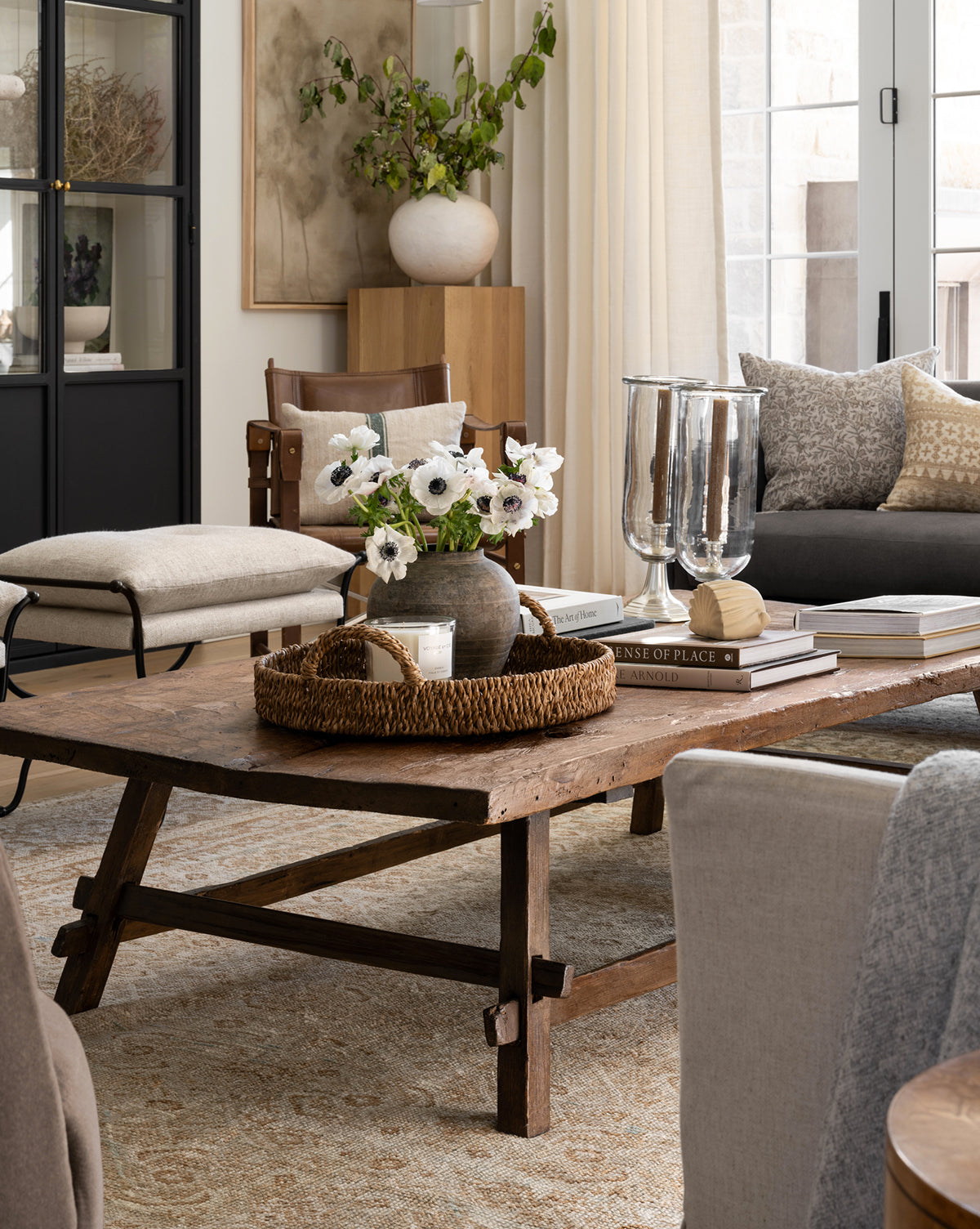 Natural Handled Tray