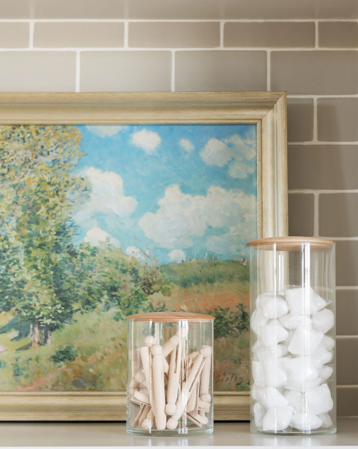 Maple Lidded Canisters