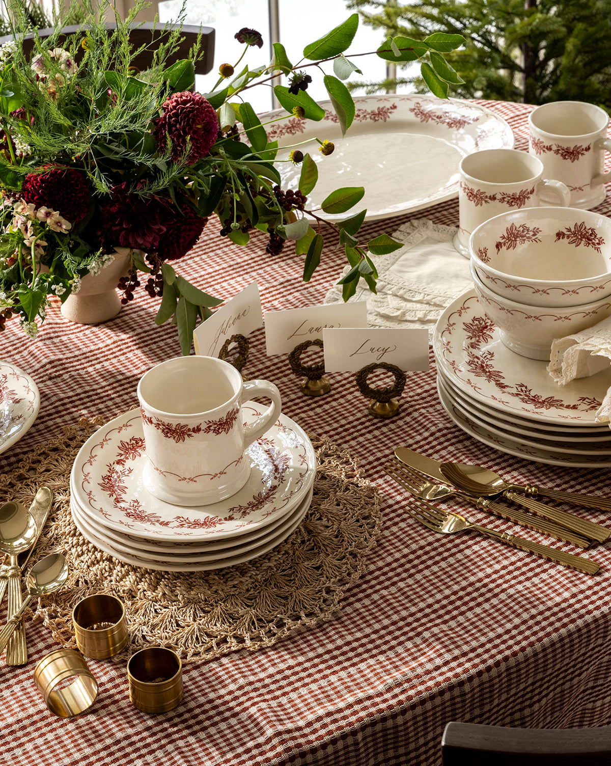 Coronet Mugs (Set of 4)