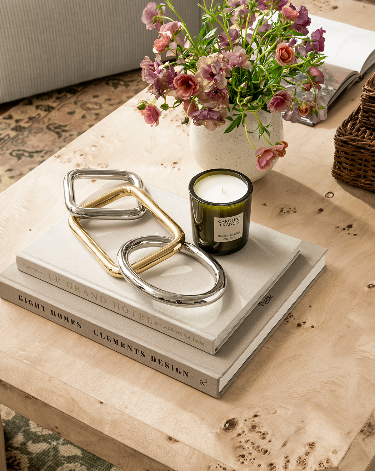 Daffodils Dancing Candle