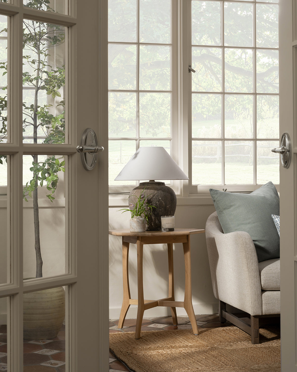 Posie Oak Side Table