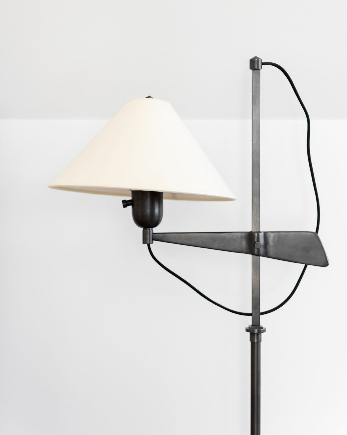 Hargett Bridge Arm Floor Lamp