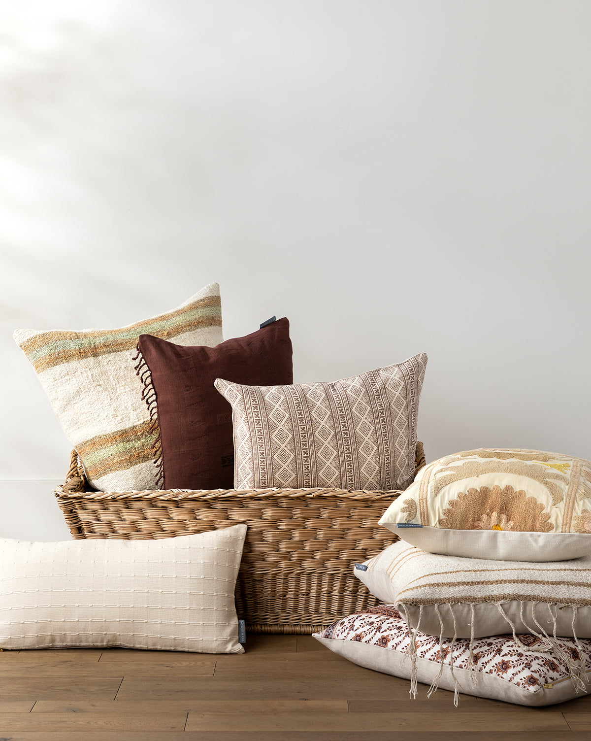 Vintage Tribal Patterned Pillow Cover No. 1