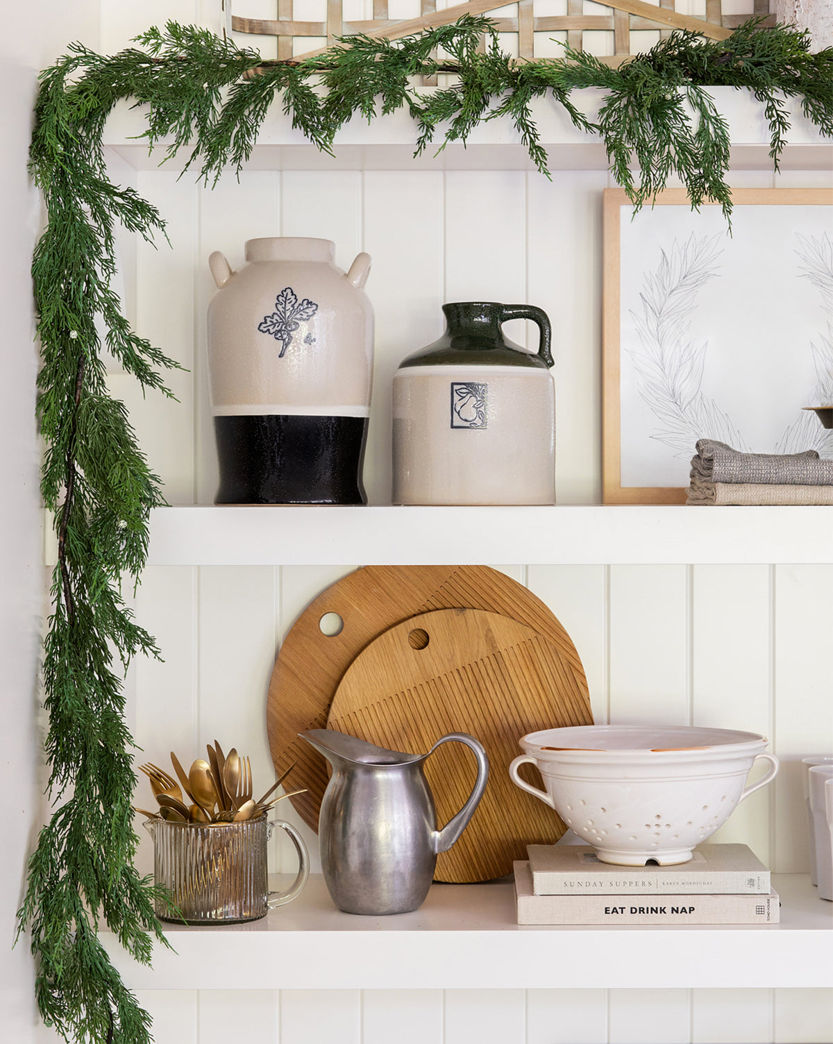 Faux Evergreen Garland