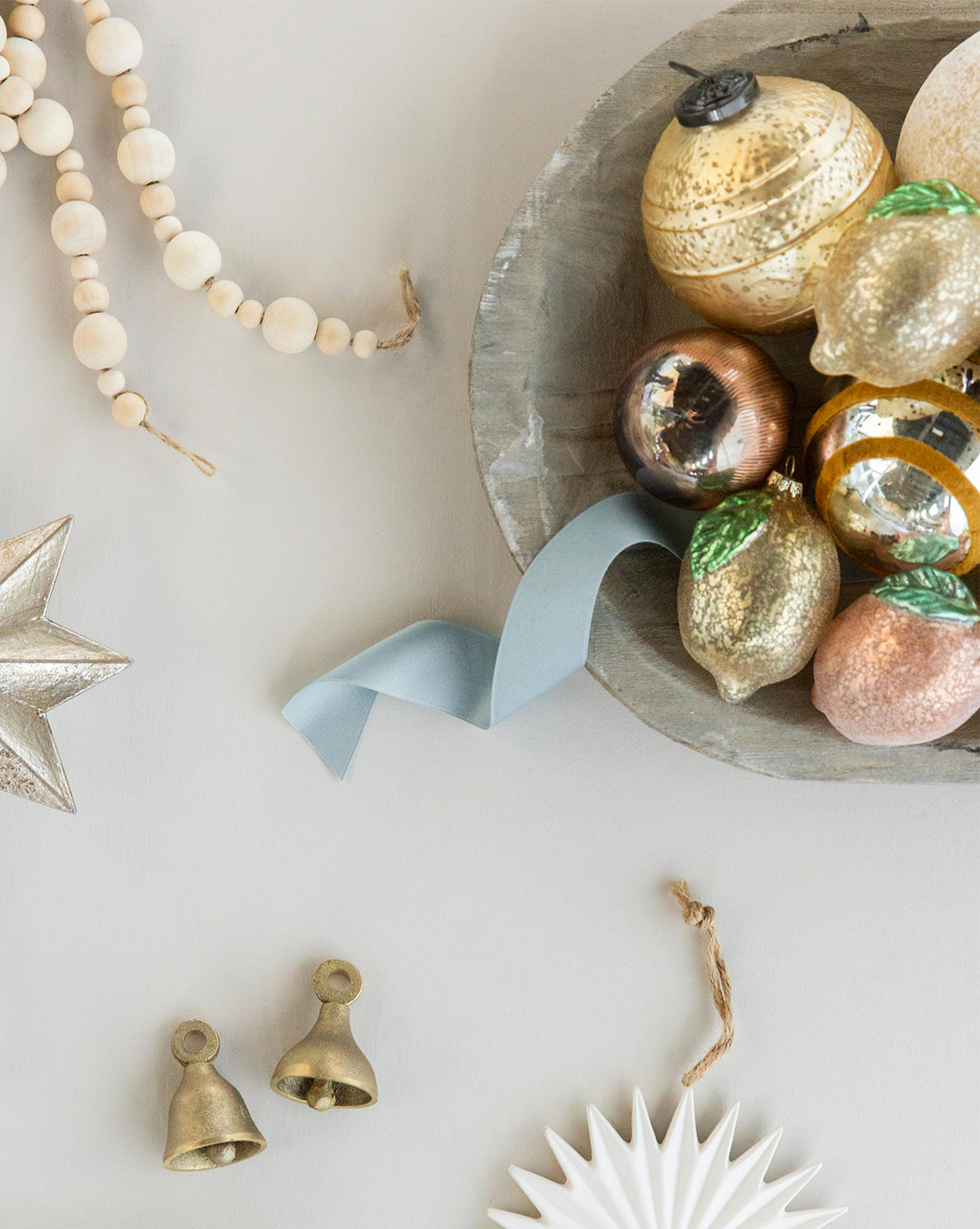 Velvet Striped Ornament