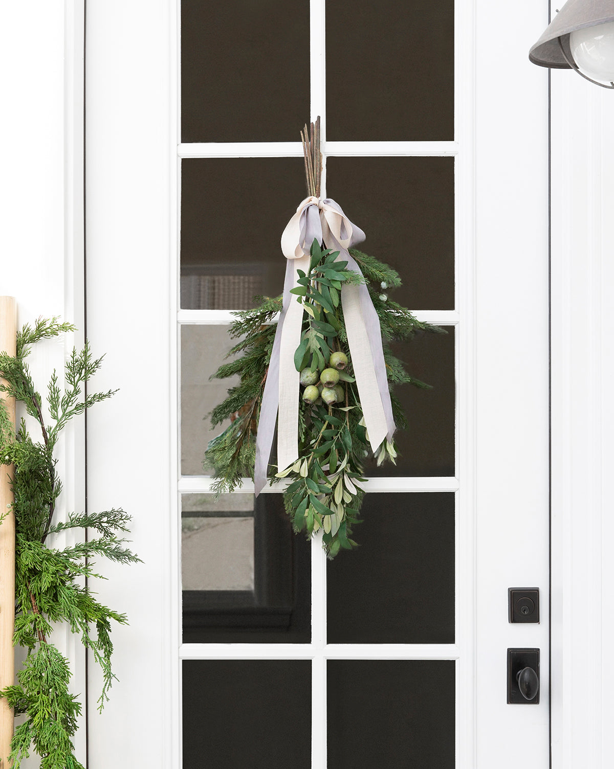 Faux Pine & Eucalyptus Swag