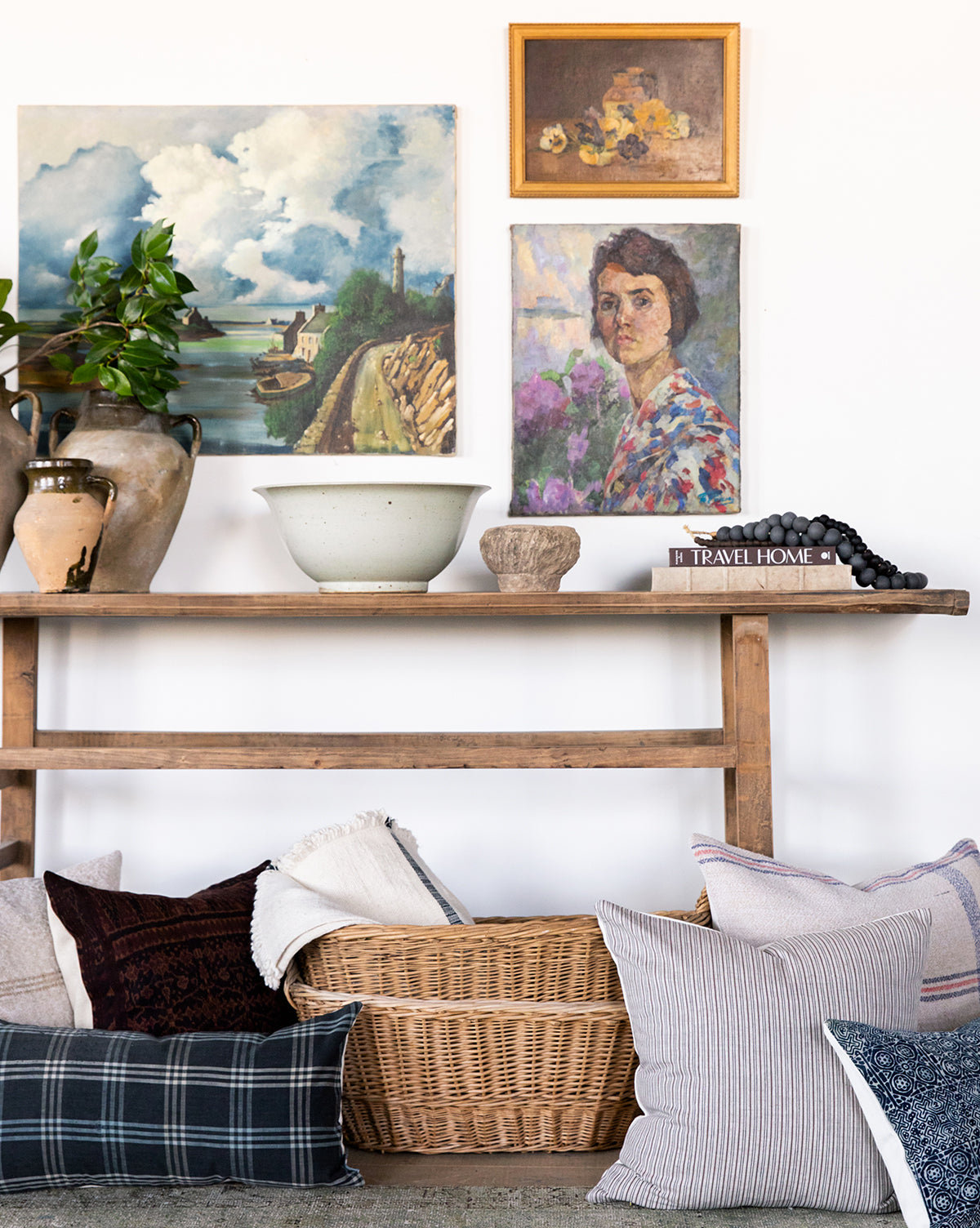 Vintage White Glaze Bowl