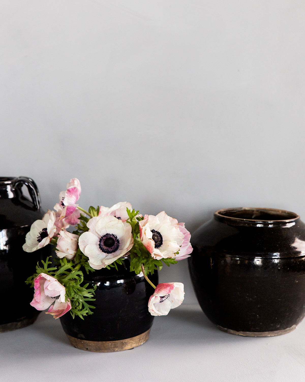 Vintage Glazed Oil Pot