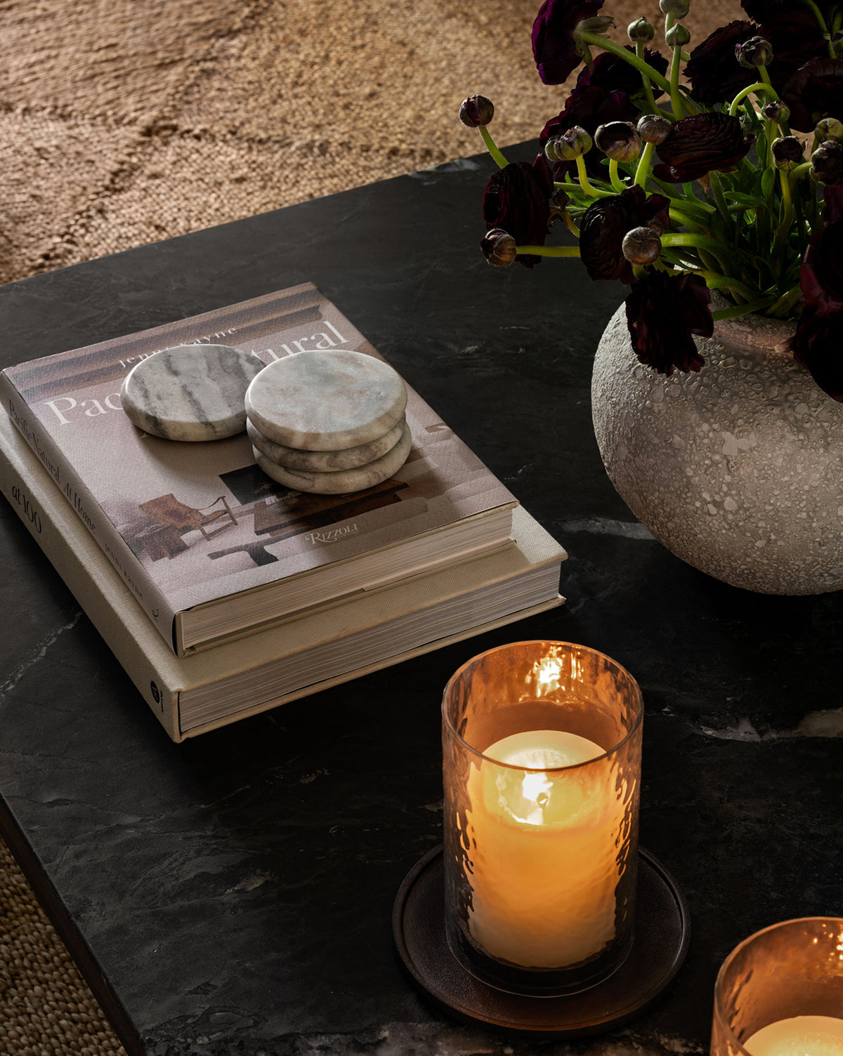 Benthe Marble Coasters (Set of 4)