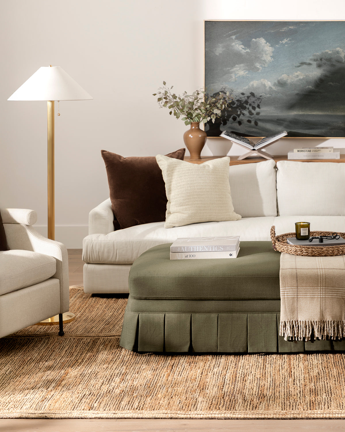 Louisa Ottoman (Ready to Ship)