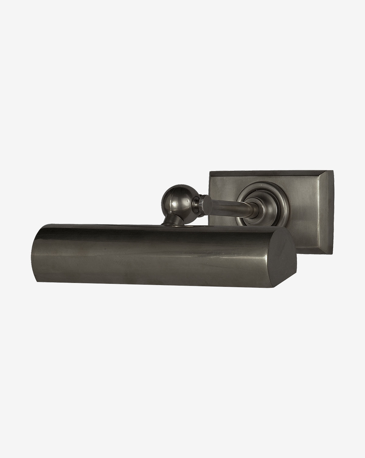 Certainly! Here’s your blended sentence: The 8 Cabinet Makers Picture Light by Visual Comfort & Co. Signature features a sleek design and brushed metal finish, shown against a plain white background. McGee & Co.