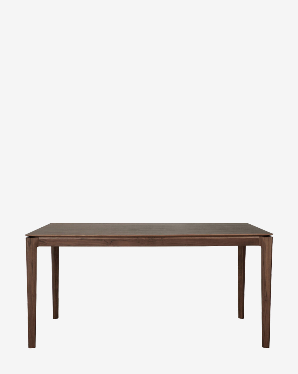 The Alec Dining Table boasts a rectangular wooden design with a smooth surface and four straight legs, providing sturdy construction for any dining space, by McGee & Co. Presented against a plain white background.