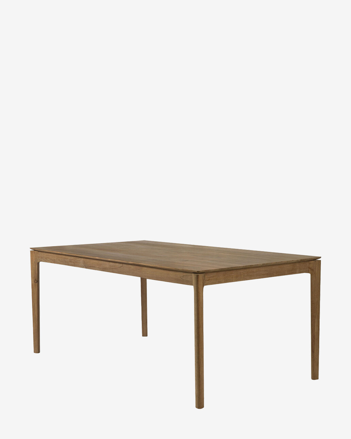 The Alec Dining Table boasts a simple rectangular design with clean lines and sturdy construction, making it an elegant addition to any dining room. Its four straight legs and minimalist style offer timeless appeal by McGee & Co.