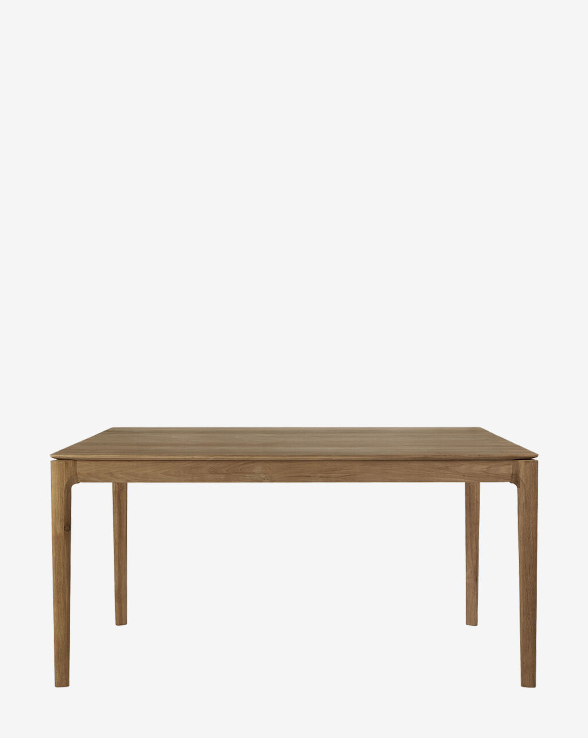 The Alec Dining Table showcases sturdy construction, a rectangular wooden top, and four straight legs—ideal for any dining room, by McGee & Co.