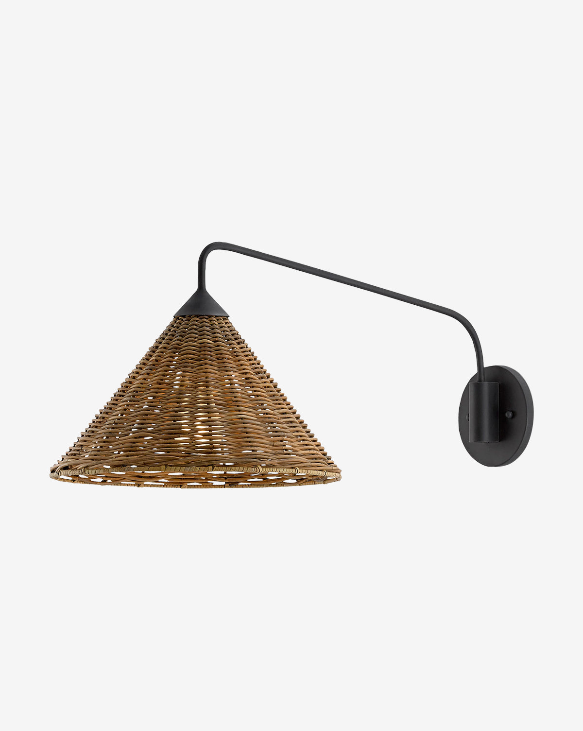 Basket Swing Arm Sconce