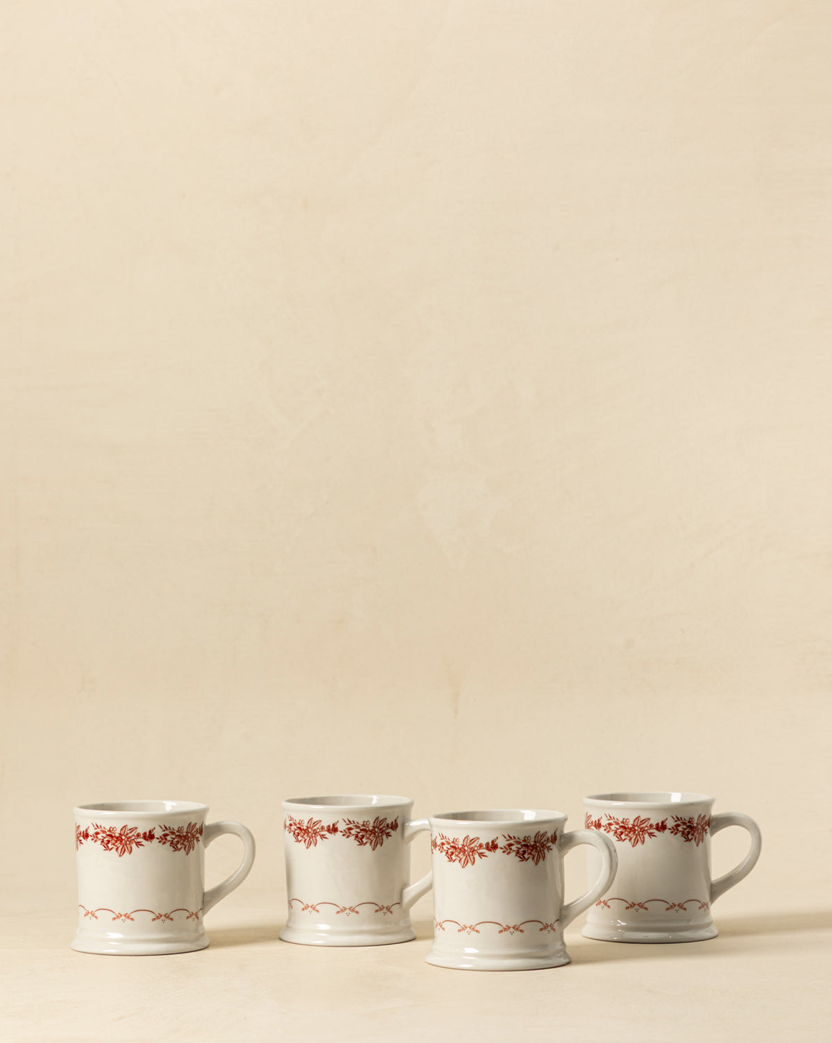 Coronet Mugs (Set of 4)