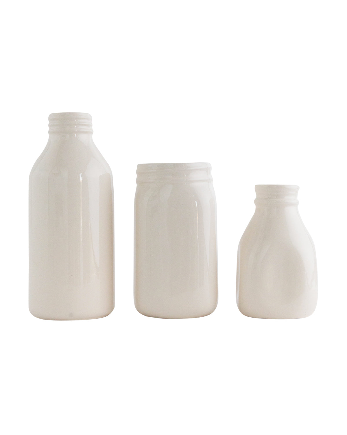 Creamware Bottle