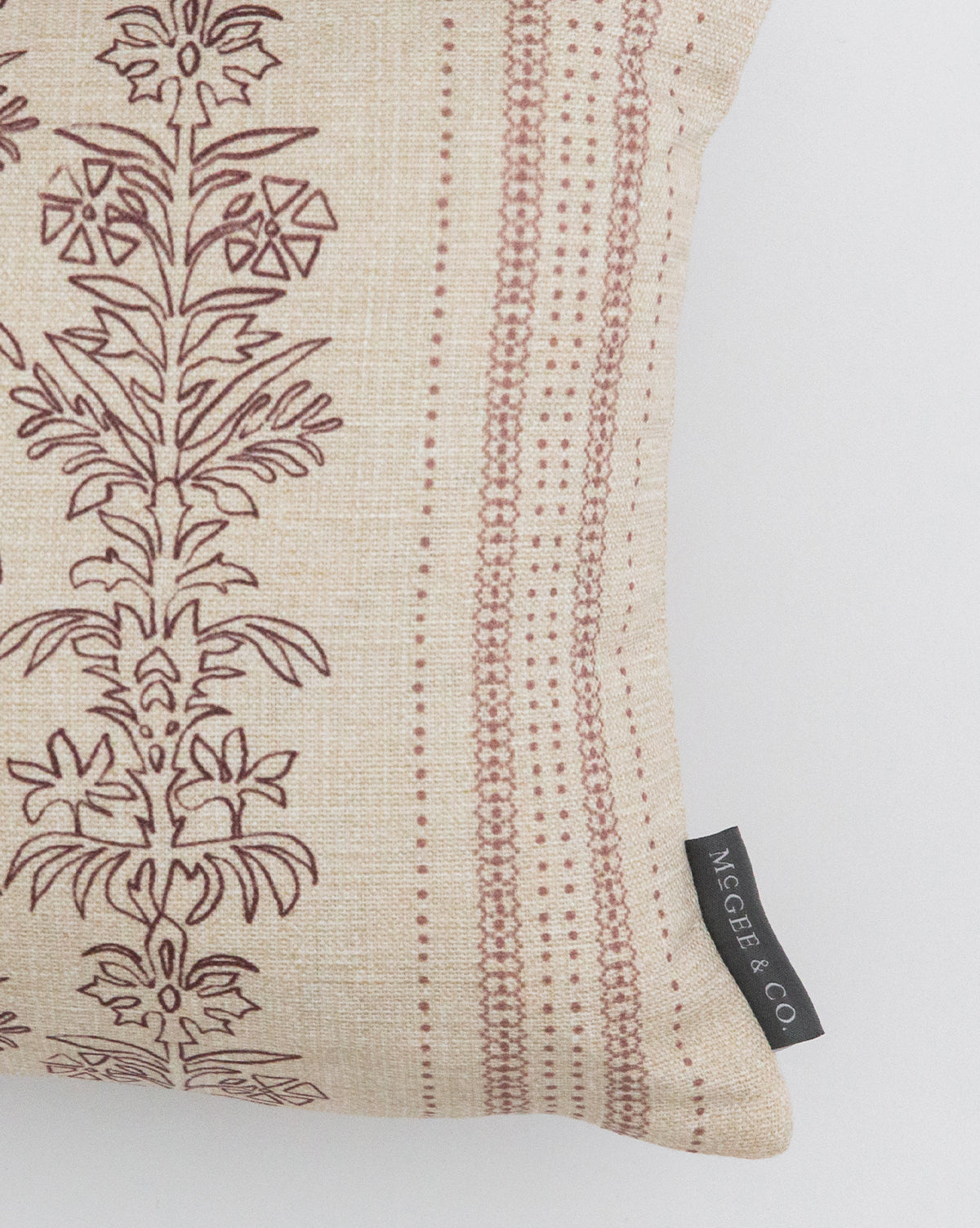 Demi Floral Stripe Pillow Cover (Duplicate SKU - DO NOT USE)