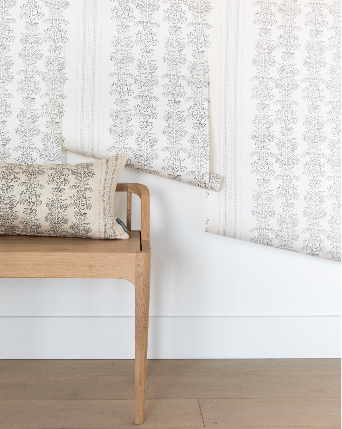 Demi Floral Stripe Pillow Cover (Duplicate SKU - DO NOT USE)