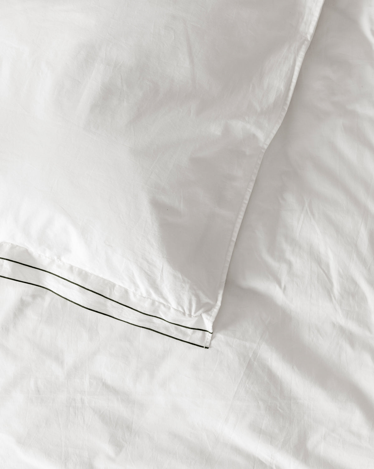 Devlin White Duvet Cover