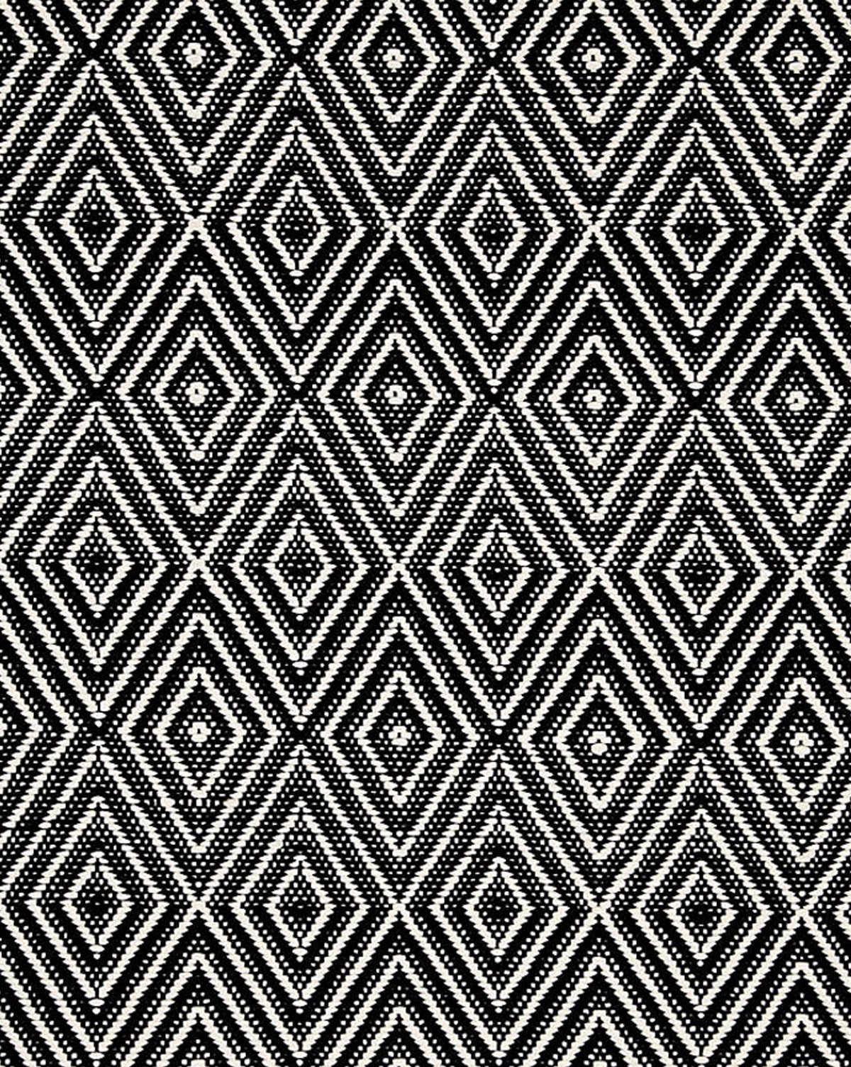 Diamond Black Indoor / Outdoor Rug