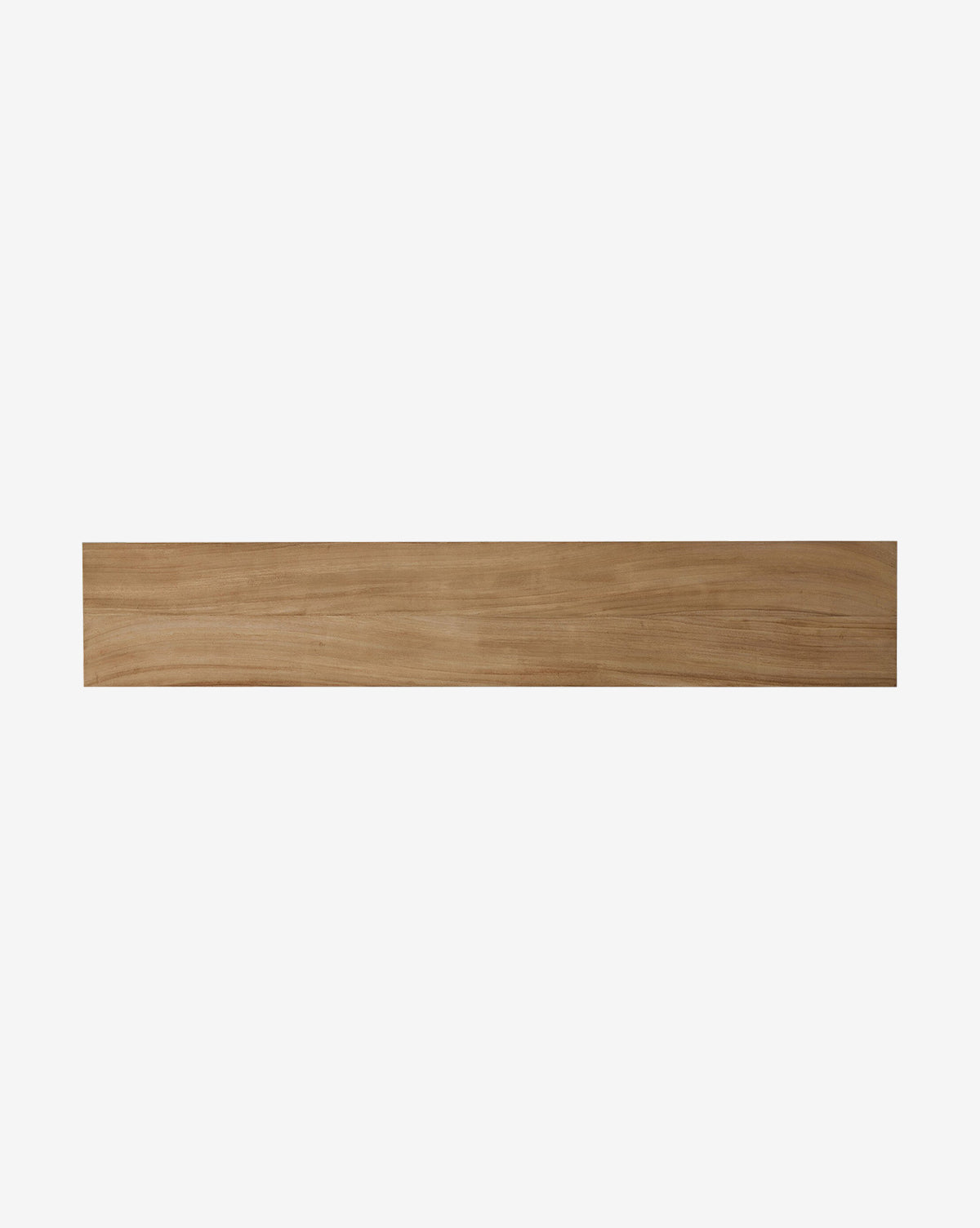 The Drayton Sideboard features a long, narrow rectangular design with a light brown finish—ideal as an entryway accent or to enhance textured doors—shown here against a plain white background by McGee & Co.