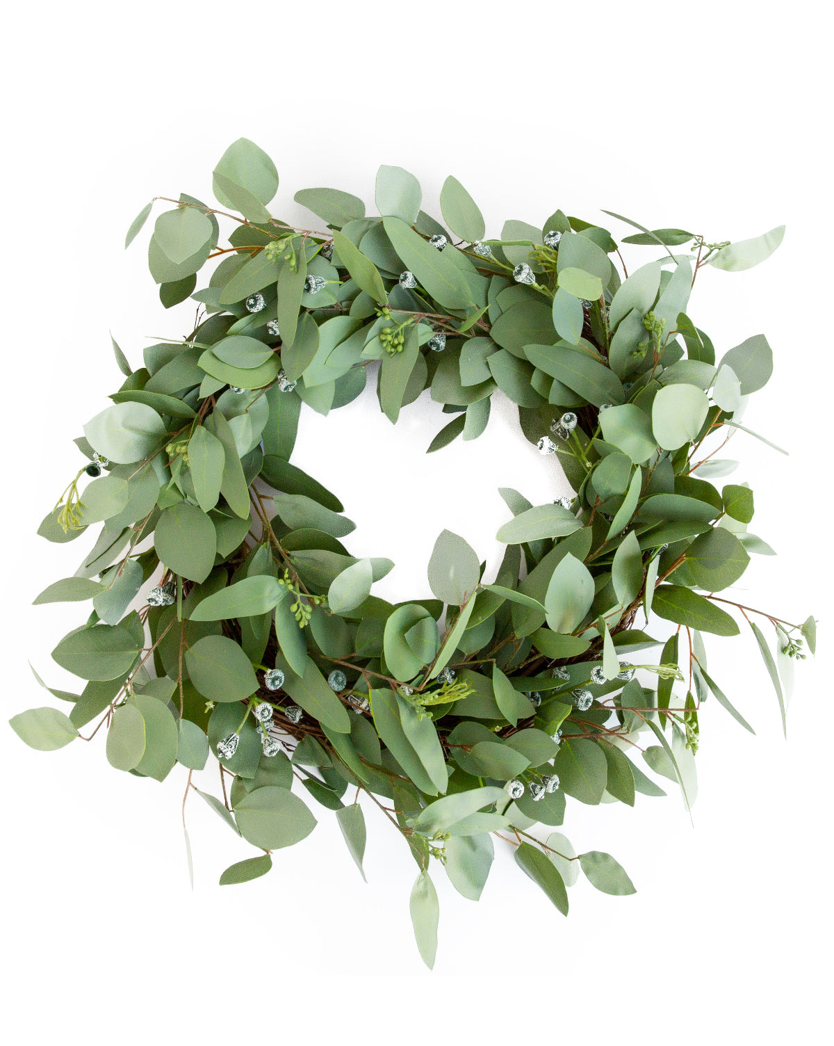 Faux Seeded Eucalyptus Wreath
