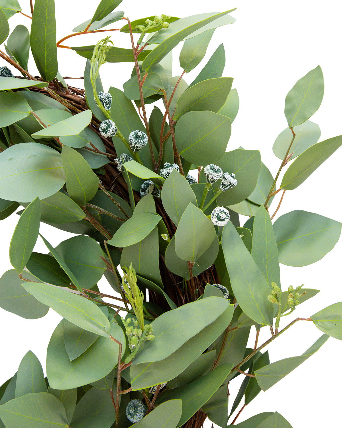 Faux Seeded Eucalyptus Wreath