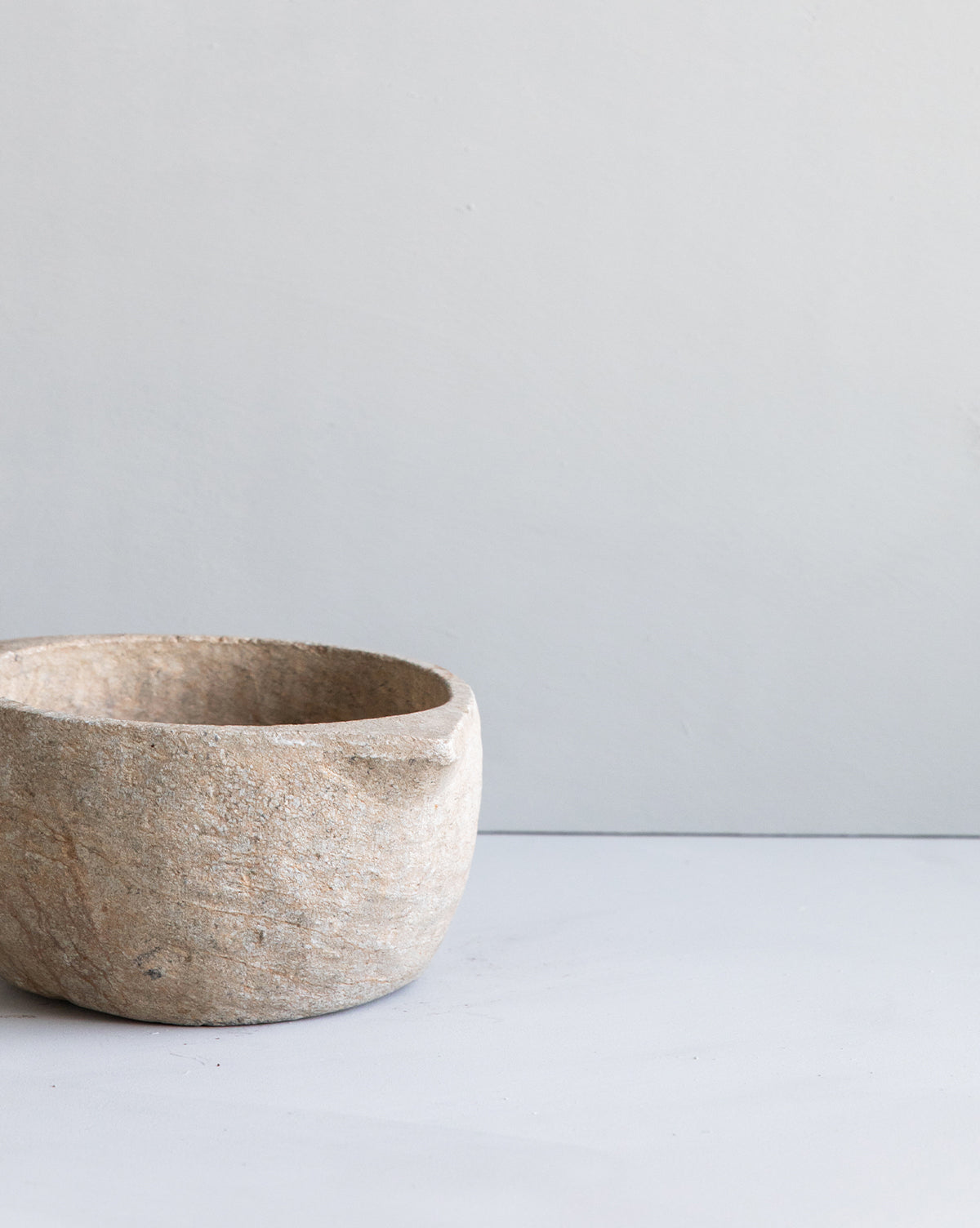 Found Granite Pot