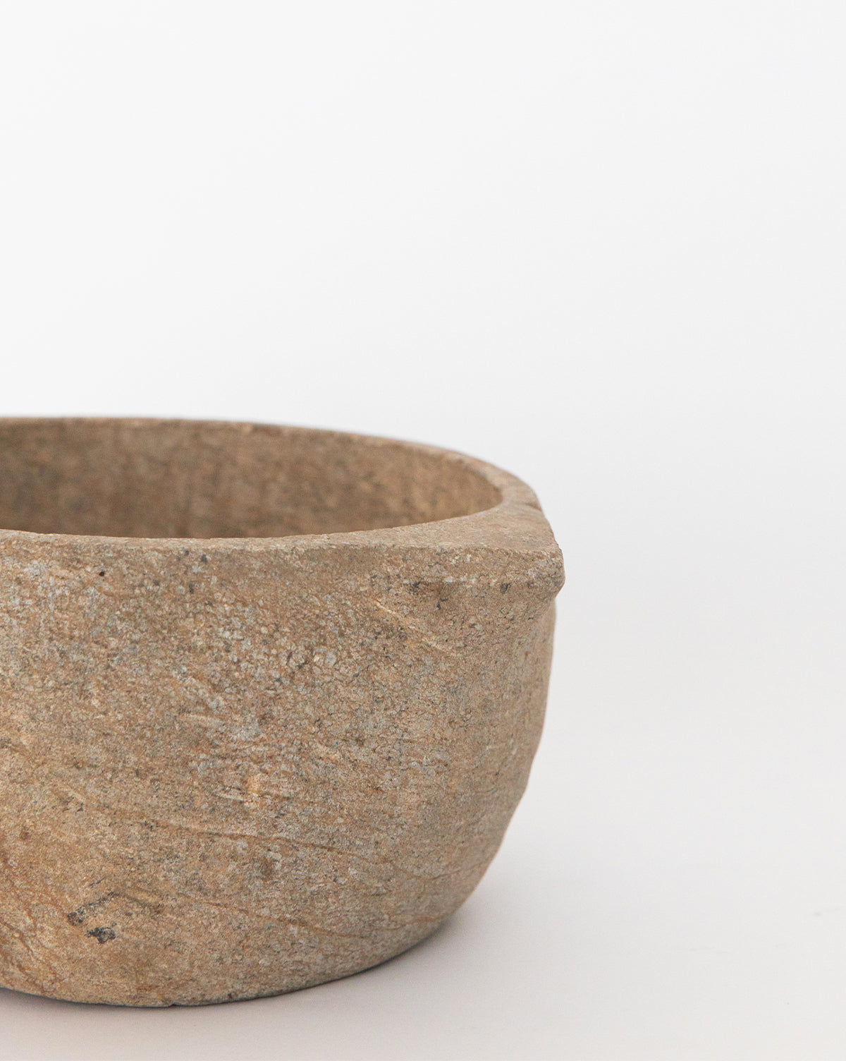 Found Granite Pot