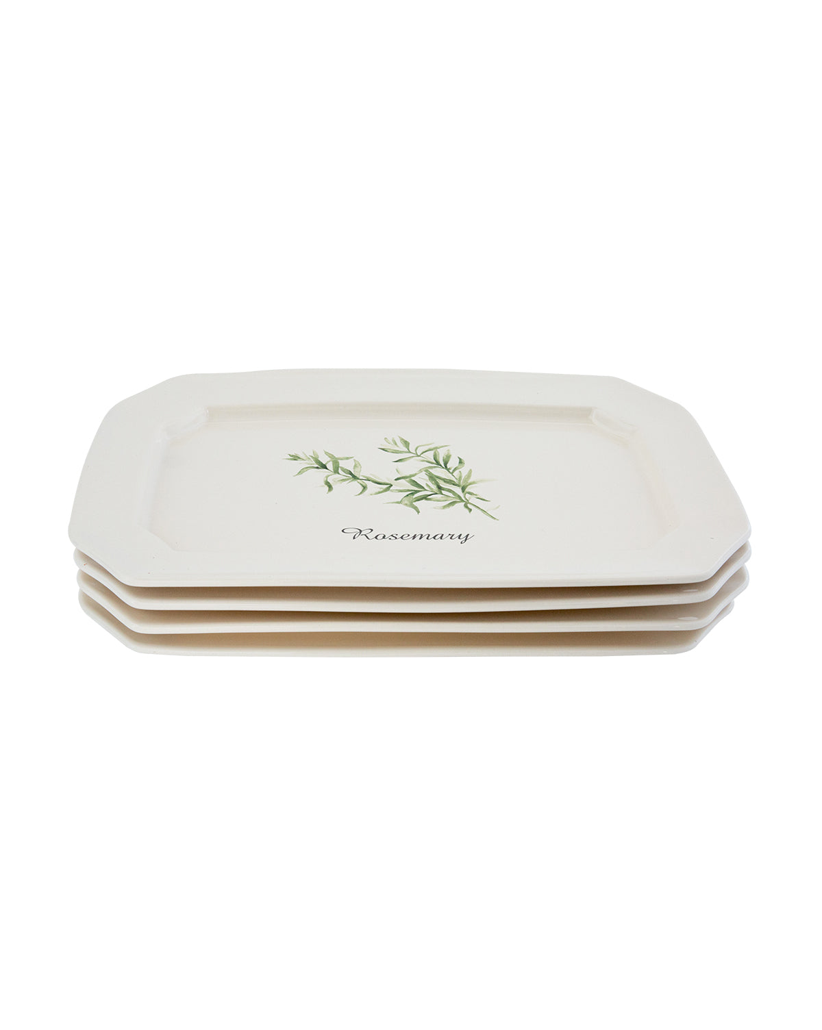 Herbal Printed Platters