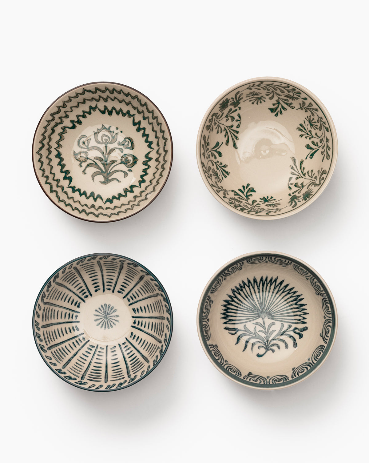 Mattia Hand-Painted Bowl