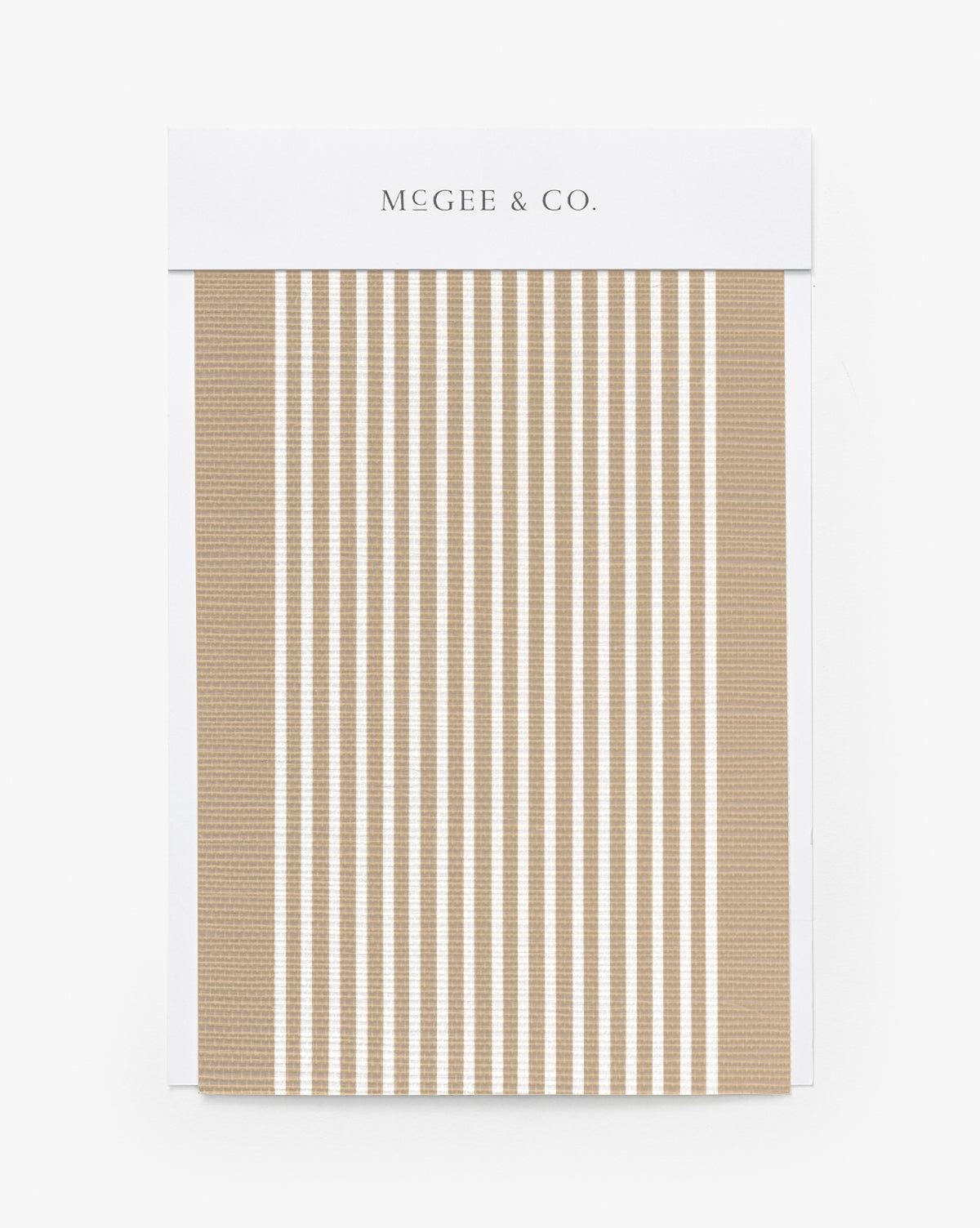 Leah Striped Sisal Wallpaper Swatch