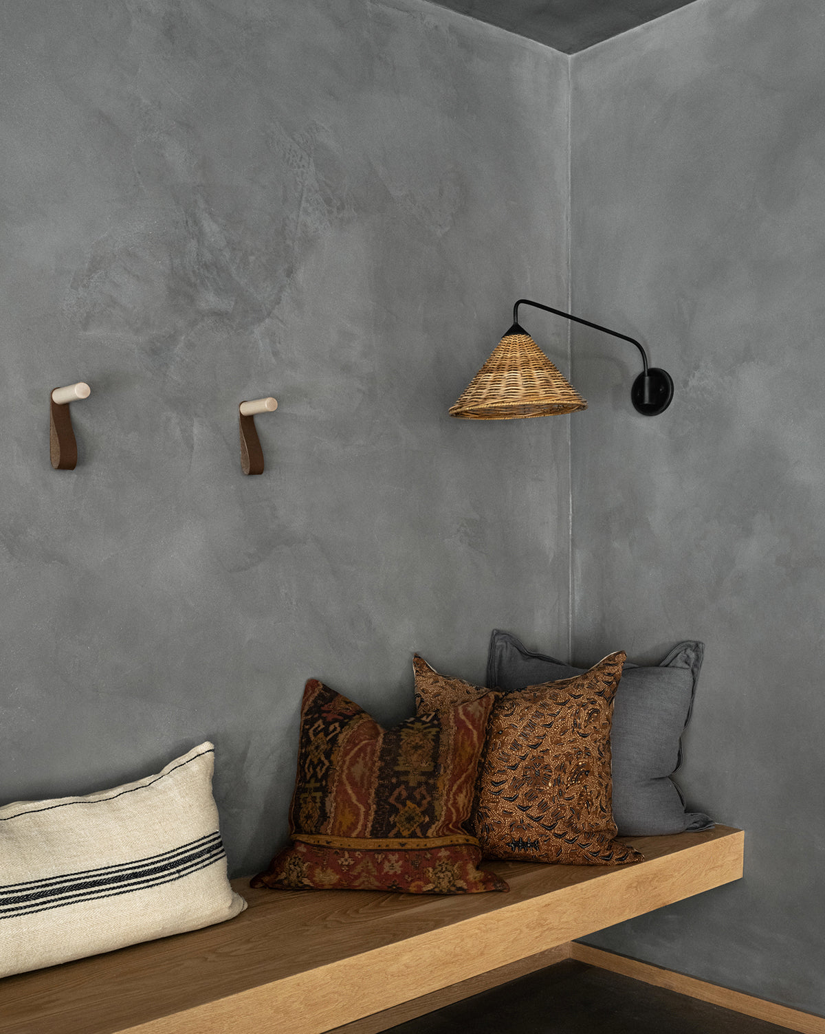 Basket Swing Arm Sconce