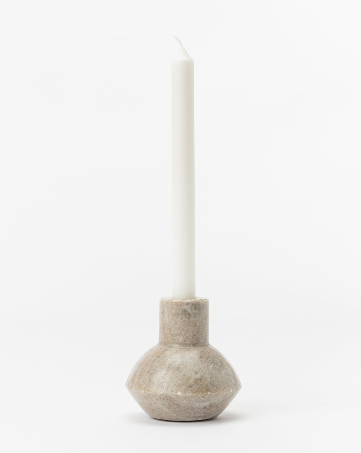Marble Shaped Taper Holder